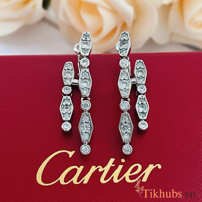 Cartier Pluie de Cartier Silver Earrings - 1
