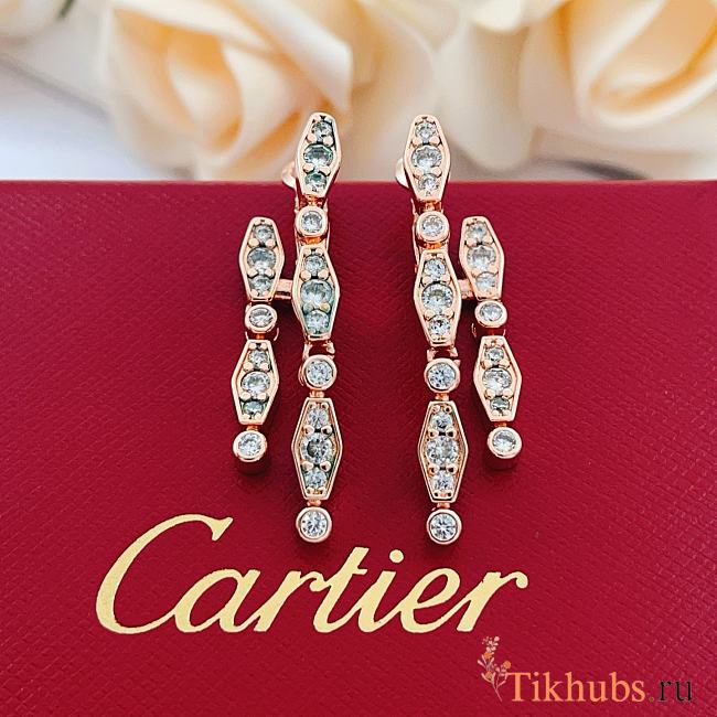Cartier Pluie de Cartier Rose Gold Earrings - 1