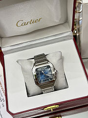 Cartier Santos De Cartier WSSA0030 Blue Watch 40mm - 1