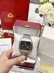 Cartier Santos De Cartier WSSA0030 Blue Watch 40mm - 5