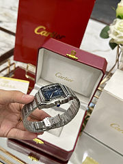 Cartier Santos De Cartier WSSA0030 Blue Watch 40mm - 3