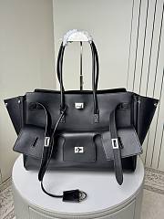 Balenciaga Bel Air Carry All bag in black 36.5x15x28cm. - 1