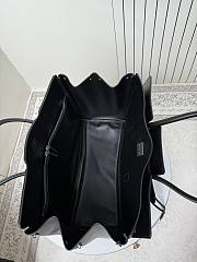 Balenciaga Bel Air Carry All bag in black 36.5x15x28cm. - 4