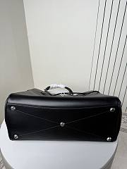 Balenciaga Bel Air Carry All bag in black 36.5x15x28cm. - 6
