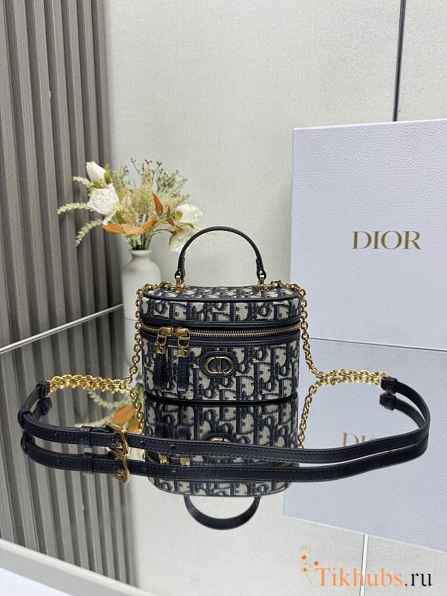 Dior 30 Montaigne Mini Vanity Case 16.5x8x9.5cm - 1