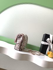 Chanel Evening Bag with Strass & Imitation Pearls 13x21x8cm - 4