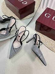 Gucci Crystal Slingback Pumps 10cm - 3