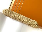 Saint Laurent Women's Natural Icare Maxi Raffia Tote Bag 37-55x43x5cm - 6