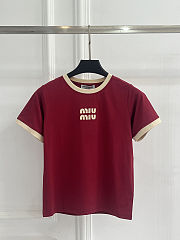 Miu Miu jersey T-shirts  - 2