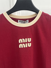 Miu Miu jersey T-shirts  - 3