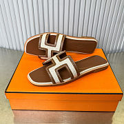 Hermès Oran Leather Sandal - 2