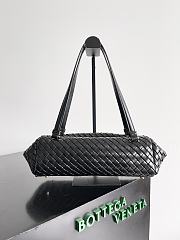 Bottega Veneta Let's Go Shoulder Black Bag 37x13x11.5cm - 1