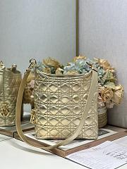 Dior Medium Toujours Gold Bag 24×27×9cm - 5