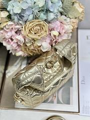 Dior Medium Toujours Gold Bag 24×27×9cm - 4