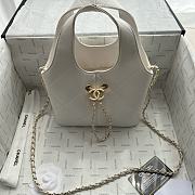 Chanel 26 small white bag 28x21cm - 6