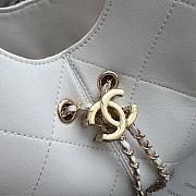 Chanel 26 small white bag 28x21cm - 2