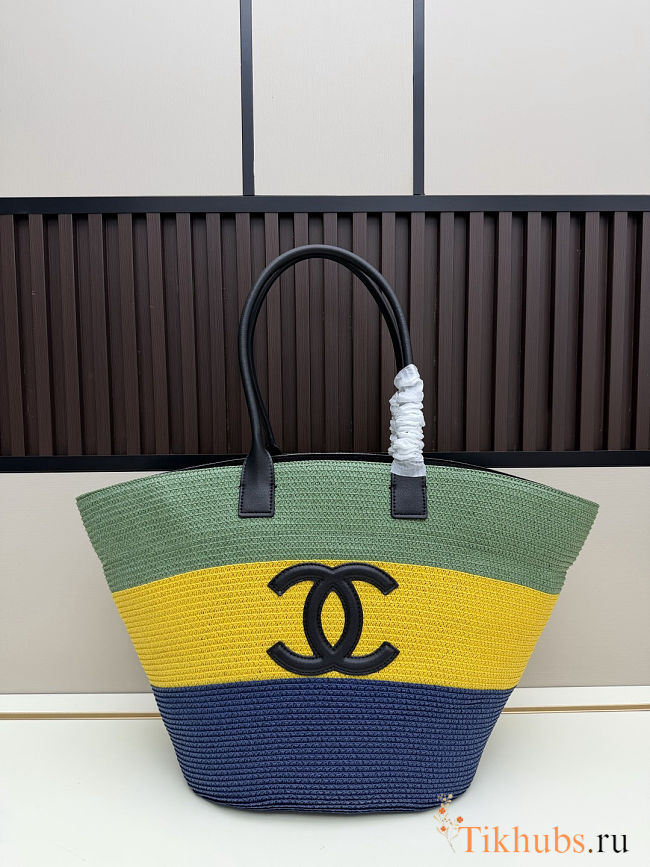 CHANEL Coco Beach Maxi Shopping Bag 60x35x20cm - 1
