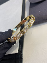 Cartier Love bracelet classic model paved Gold Bracelet - 4
