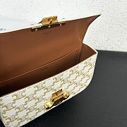 Celine Triomphe Shoulder Bag in Triomphe  20.5x10.5x4cm - 2