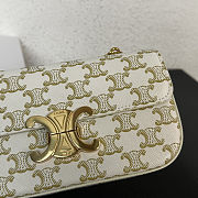 Celine Triomphe Shoulder Bag in Triomphe  20.5x10.5x4cm - 5