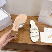 Dior 30 Montaigne White Slide - 2