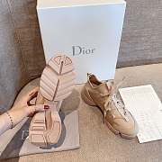 DIOR D-Connect Sneaker Nude Technical Fabric  - 4