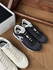 Chanel Calfskin & Suede Kidskin Sneakers - 2