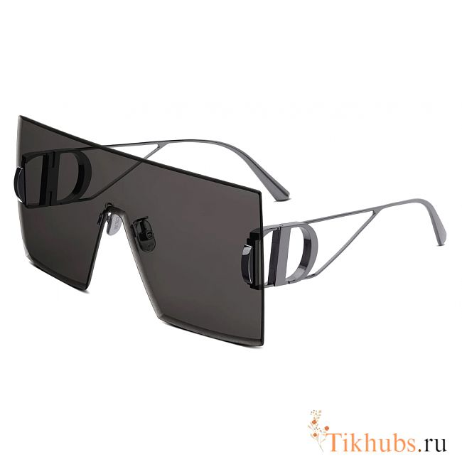 Dior 30 Montaigne M1U Ruthenium Gray Sunglasses - 1