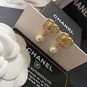Chanel CC Drop Gold Earrings - 6