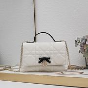 My Dior Mini Bag Two-Tone Latte and Black Cannage Lambskin 21x11.5x7cm - 1