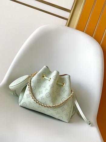 Louis Vuitton Bella Bucket Jade Green Bag 19.0x22.0x14.0cm