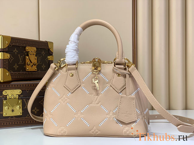 Louis Vuitton Alma BB Monogram Empreinte Couture 23.5x17.5x11.5cm - 1