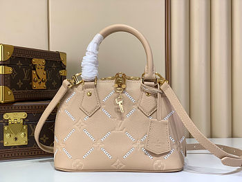 Louis Vuitton Alma BB Monogram Empreinte Couture 23.5x17.5x11.5cm