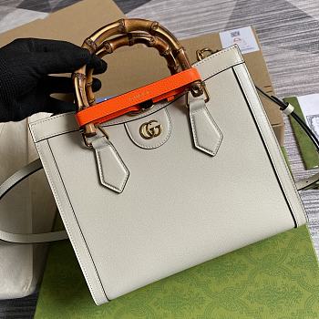 Gucci Diana Small Mystic White Tote Bag 27X24X11cm