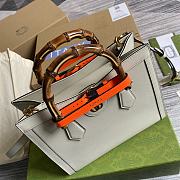 Gucci Diana Small Mystic White Tote Bag 27X24X11cm - 5