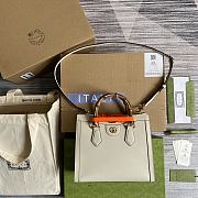 Gucci Diana Small Mystic White Tote Bag 27X24X11cm - 4