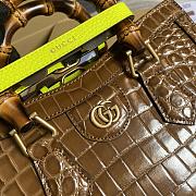 Gucci Diana Crocodile Mini/Small Tote Bag 27x24x11cm - 2