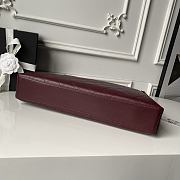 Chanel Shopping Bag in Lambskin & Gold-Tone Metal Red 40×28×9.5cm - 4
