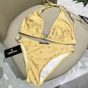 Chanel Two-Piece Yellow Swimsuit - 2