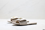 Chanel Lambskin Quilted Flat Mules - 2