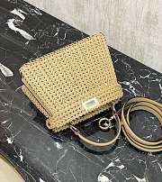 Fendi Peekaboo ISeeU interlaced leather Small 20x15.5x11cm - 4