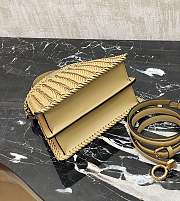 Fendi Peekaboo ISeeU interlaced leather Small 20x15.5x11cm - 6
