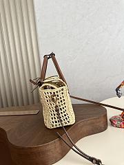 Miu Miu Raffia top-handle bag 25.5x14x9.5cm - 2