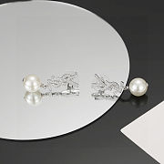 Saint Laurent Pearl Earrings - 6