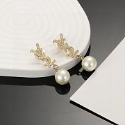 Saint Laurent Pearl Earrings - 5