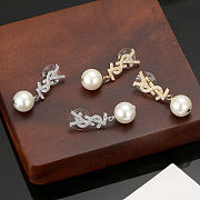 Saint Laurent Pearl Earrings - 2