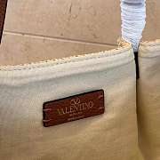 Valentino Garavani Medium Summer Raffia Tote 35x25x17cm. - 4