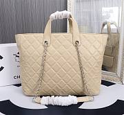 Chanel Quilted Calfskin Ultra Pocket Tote 37×36×8cm - 4