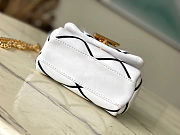 LOUIS VUITTON GO-14 MM Malletage Leather White Handbags 15×10×6.5cm - 6
