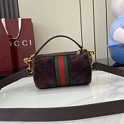 Gucci Ophidia Brown Mini Bag 18.5x11x11cm - 5
